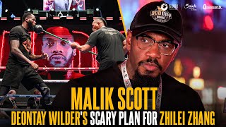 Deontay Wilder's SCARY plan to put Zhang in DARK PLACE with Tyson Fury style knockdown | Malik Scott