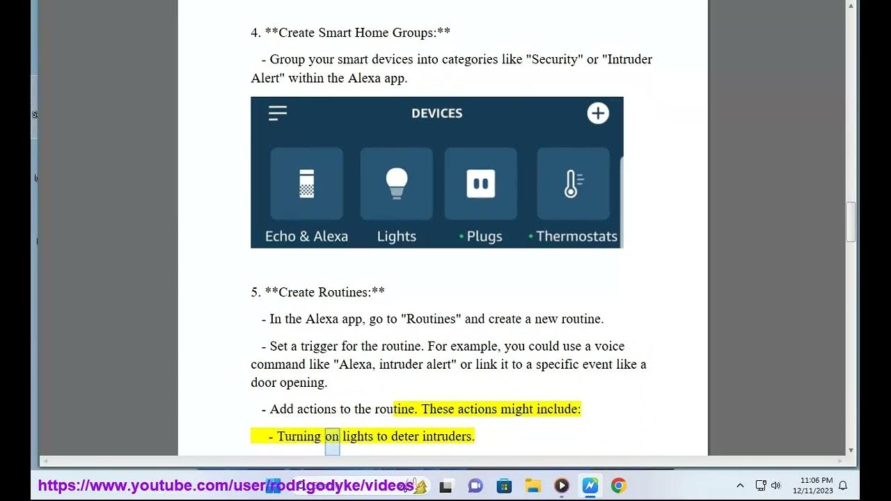 Set Up Alexa Intruder Alert YouTube