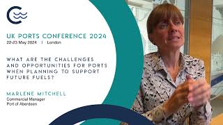 Marlene Mitchell, Commercial Manager from Port of Aberdeen - UK Ports Conference