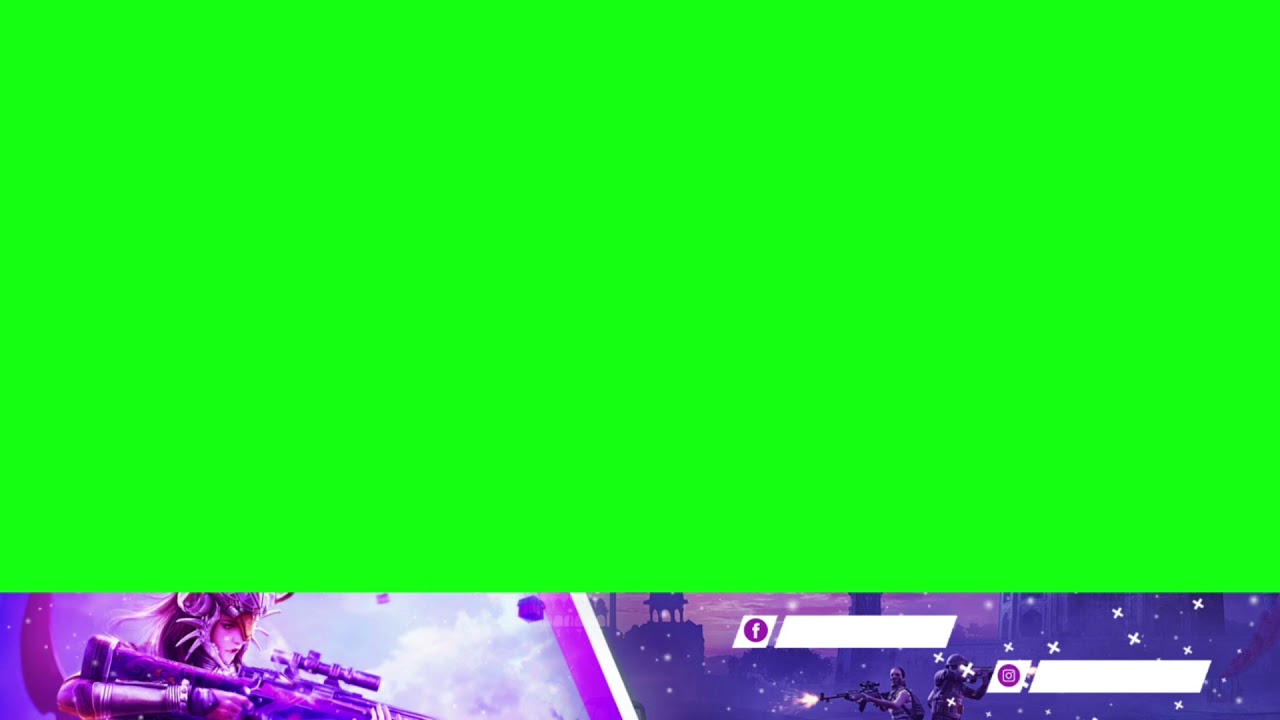 Free Animated Gaming Overlay Green Screen Overlay YouTube