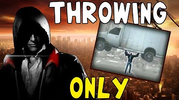 Can you beat PROTOTYPE with only Throwables?