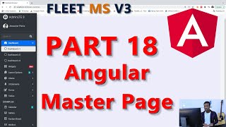 Part 18 - Angular Master Page Layout