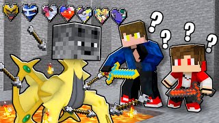 TROLLEI meus AMIGOS ficando IMORTAL no ESCONDEESCONDE POKEMON no MINECRAFT