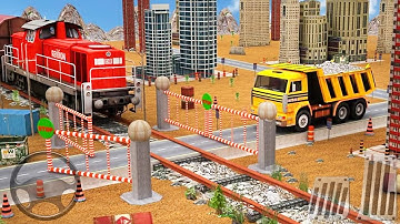 Train City Drive Road Construction Sim - Railroad Builder Simulation 2018 - Best Android GamePlay