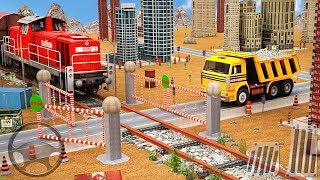 Train City Drive Road Construction Sim - Railroad Builder Simulation 2018 - Best Android GamePlay screenshot 5