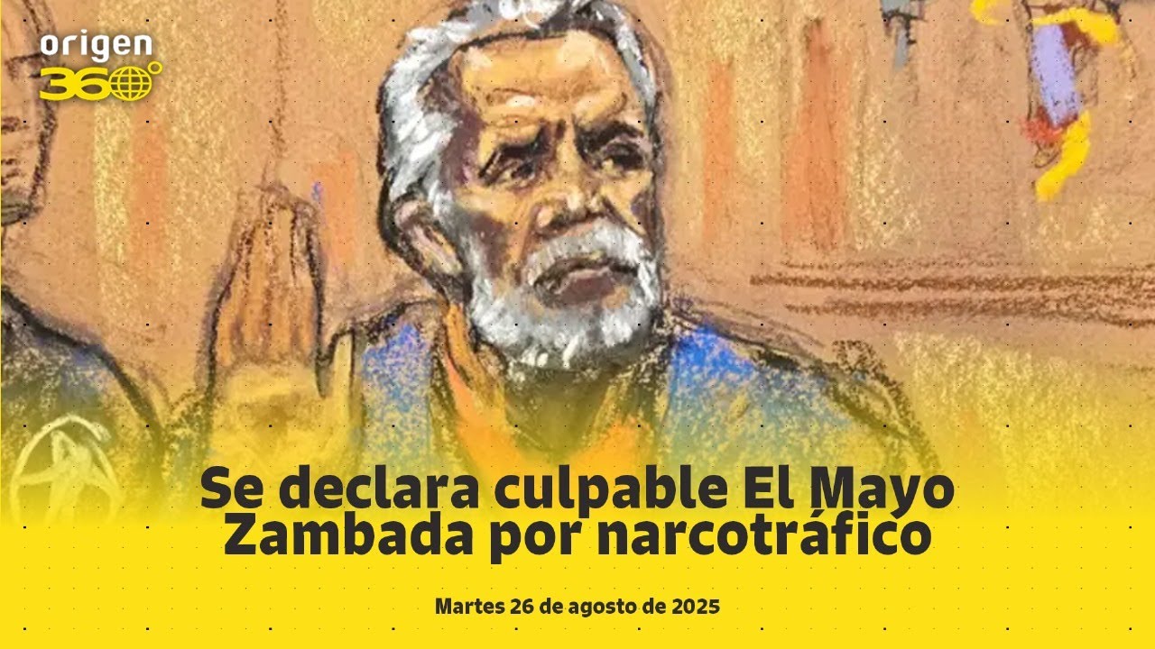 En Vivo | Se declara culpable Mayo Zambada por narcotráfico.