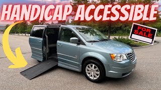 2009 Chrysler Town & Country Wheelchair ♿ Van 19k Miles FOR SALE Handicap accessible MOBILITY