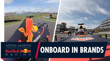 Onboard in Brands Hatch | David Coulthard goes for a lap in the RB7