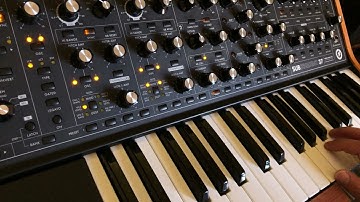 Analog Beast patch - Moog subsequent
