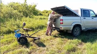 картинка: Вывозим сено/Работа на покосе/Дела домашние