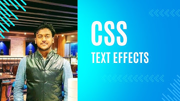 CSS Professional Bangla Tutorials | 43rd Part | CSS Text effects | Technical Siam