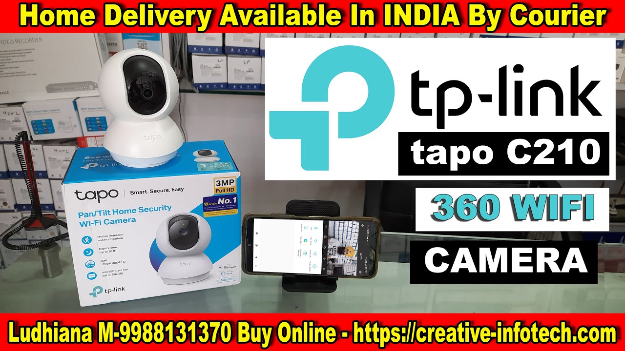 TP-Link Tapo C210 360 Camera setup | wifi camera | Creative infotech ...