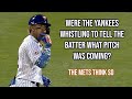 The Mets got mad at the Yankees for whistling, a breakdown