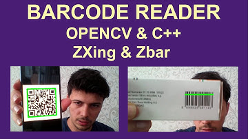 Barcode Scanner Project with OpenCV and C++ | Zxing and Zbar