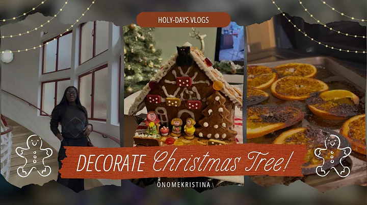 Holy-Days Series ✨ Vlogmas Week 1 | Christmas Tree Decorating, Cooking, Gingerbread House, Work Days