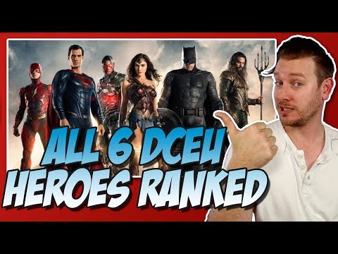 All 6 DCEU Heroes Ranked From Worst to Best