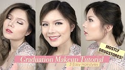 MAKEUP WISUDA + 3 HAIRSTYLES SUPER GAMPANG | Christine Sindoko  - Durasi: 7.04. 