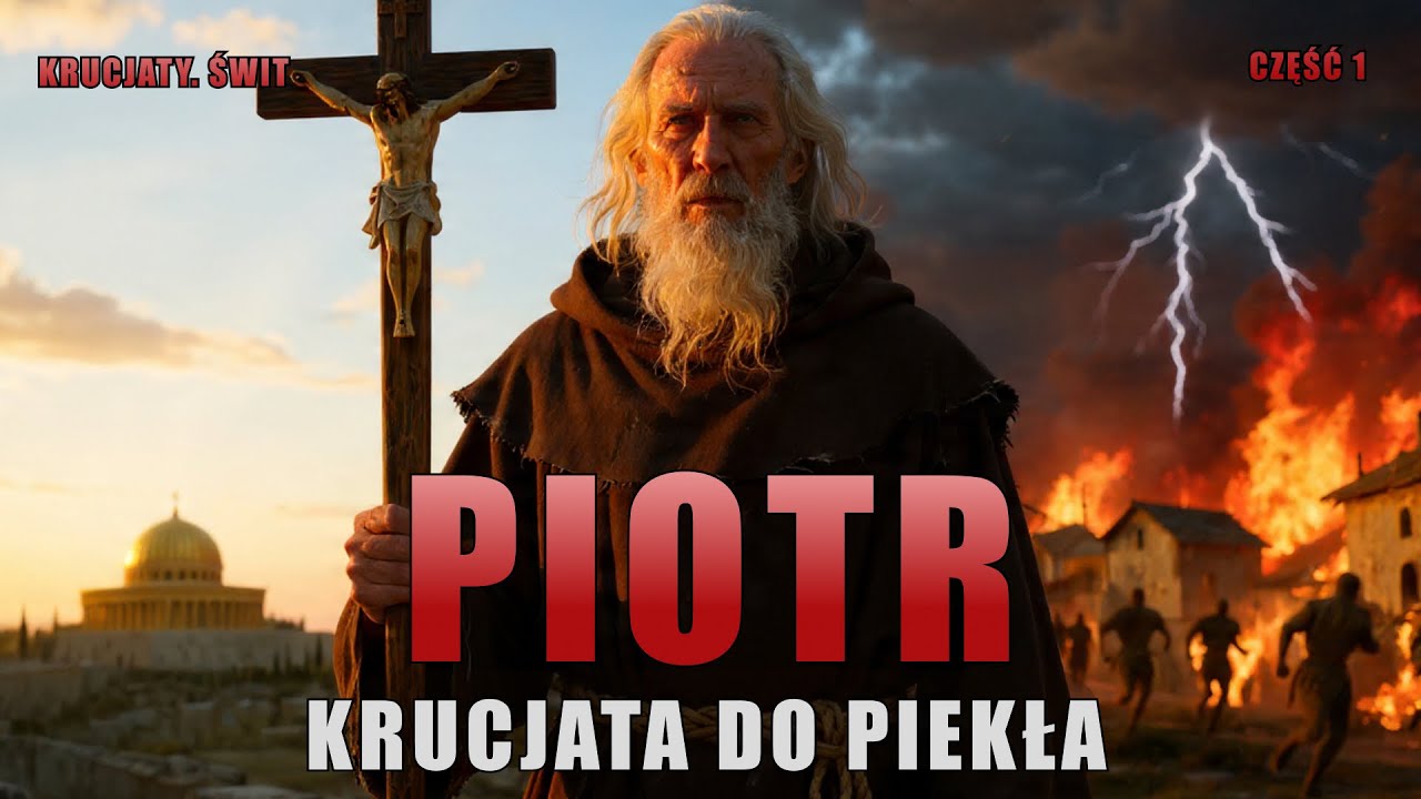 Piotr Pustelnik: Jak fanatyk posłał na śmierć 100 tysięcy ludzi? | Krucjaty. Świt: 1