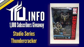 Win a Studio Series Thundercracker! (CLOSED - Stay tuned for more contests)