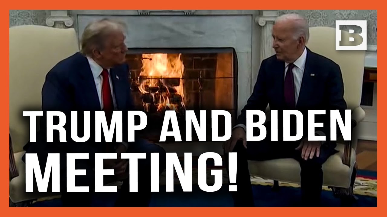 "Welcome Back!" Trump and Biden Meet at White House to Discuss ...