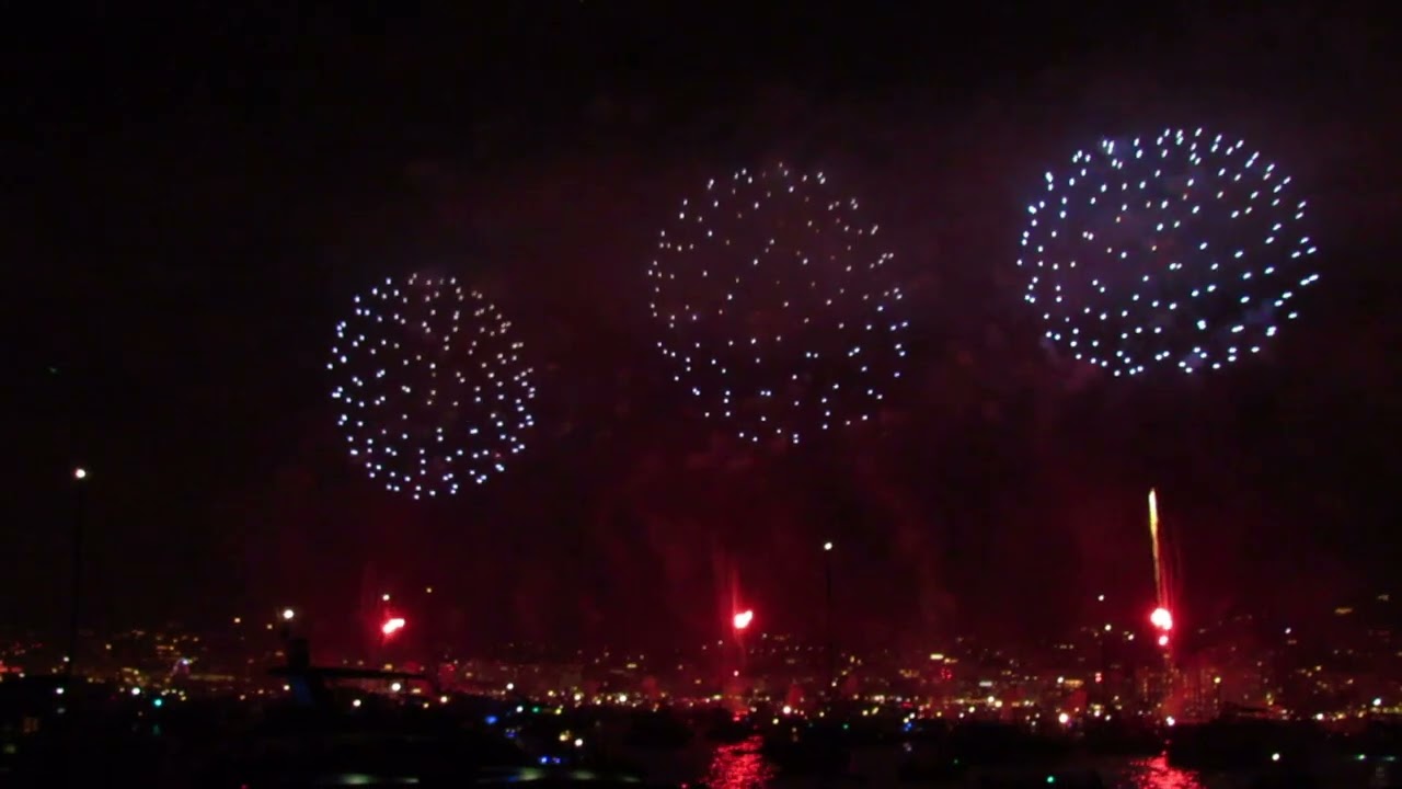 Le Japon grand gagnant de la Vestale - Cannes festival international de pyrotechniques  15 août 2025