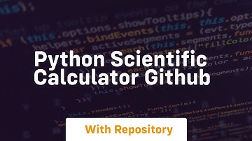python scientific calculator github