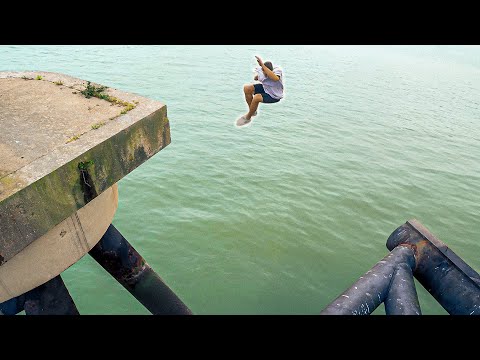 Team PHAT Parkour Water Challenges!