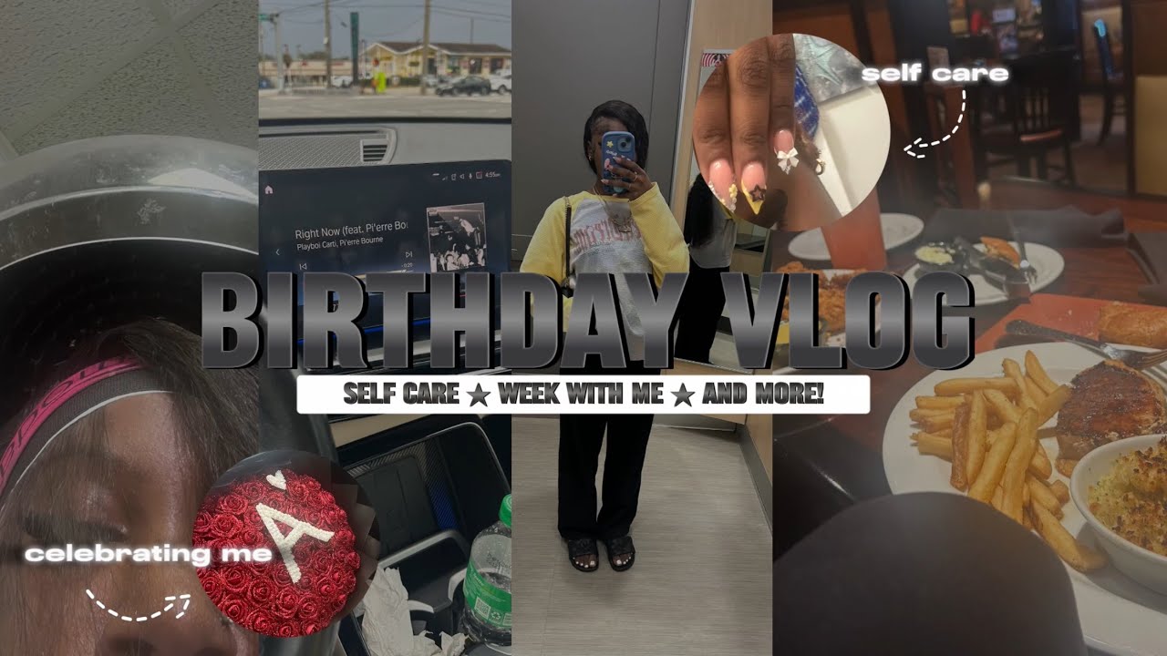 GRWM for my Birthday + Vlog | school, gifts, friends, & more Il aneseeee