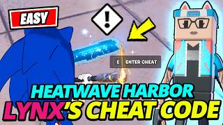 How to EASILY Enter Lynx's Cheat Code at Heatwave Harbor - Fortnite Wrixel Skin Quest