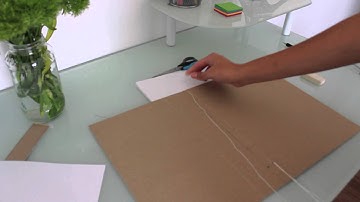 DIY: CEREALBOX MADE NOTEBOOK