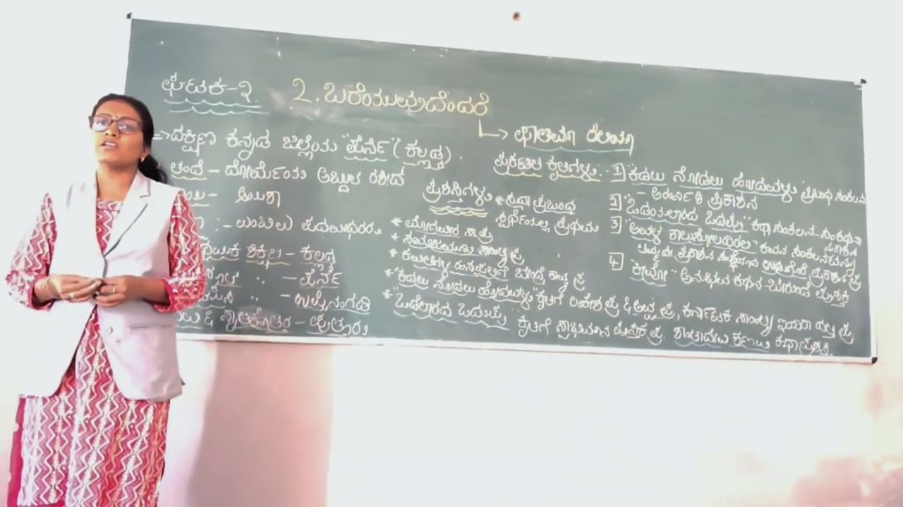 BCA-IV sem kud - ಬರಿಯುವುದೆಂದರೆ - ಫಾತಿಮಾ ರಲೀಯಾ- Chetan Commerce college BBA and BCA Hubli-Prof.Bhagya