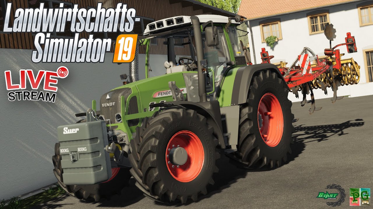 LS19 LIVE🔴: Ein STARKER Helfer - FENDT 800 TMS 🚜[PS4]│Landwirtschafts Simulator 19