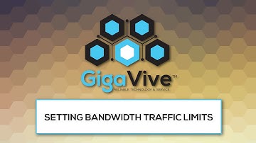 How to Set Bandwidth Traffic Limits on Your Controller