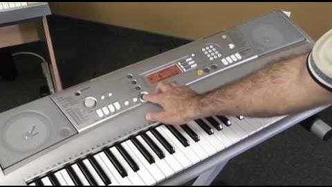 Part 4: Yamaha Keyboard Quick Start Guide - Keyboard Songs and Recording