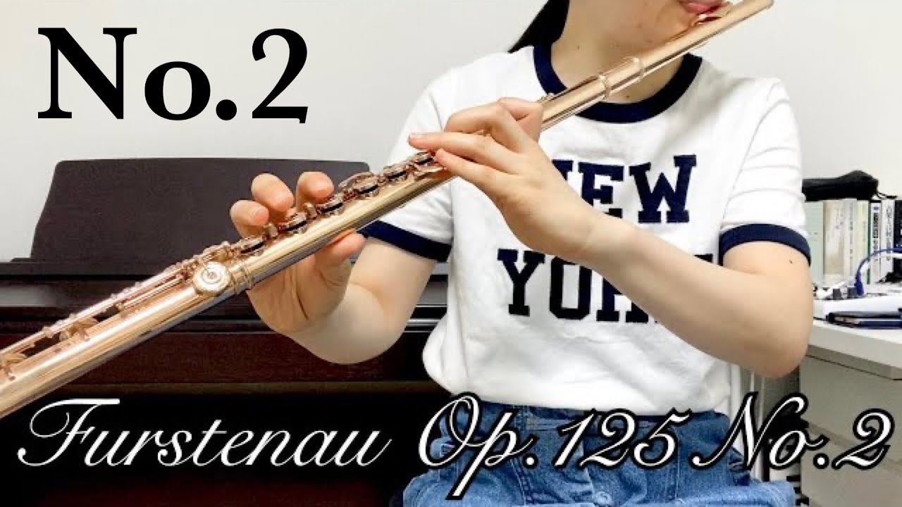 フェルステナウ】Furstenau 24 Etuden ~Bouquets des tons~ Op.125 No