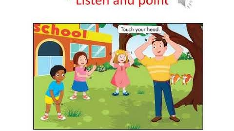 Unit 4 . lesson 1 - My body. Tiếng anh 1