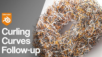 Curling Curves Follow-up | Blender 3.1 Geometry Nodes