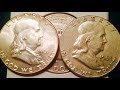 1961-1963 90% Silver Franklin Half Dollars (Part 1 of 2)