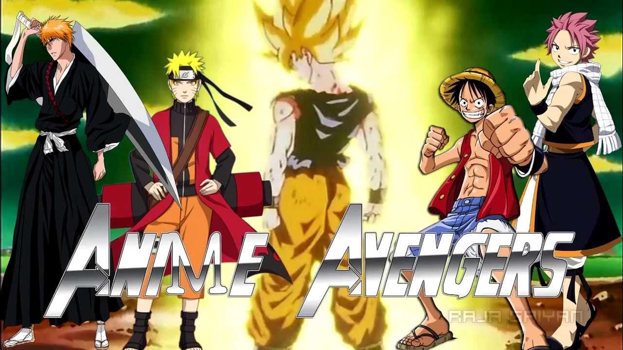 [ AMV ] Anime Avengers 2 [Naruto Shippuden Bleach One piece