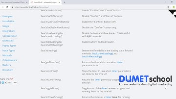 Cara Membuat Sweetalert2 Sederhana