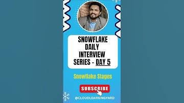 DAY 5- Snwoflake stages #snowflake #snowflakeinterview #dataengineering