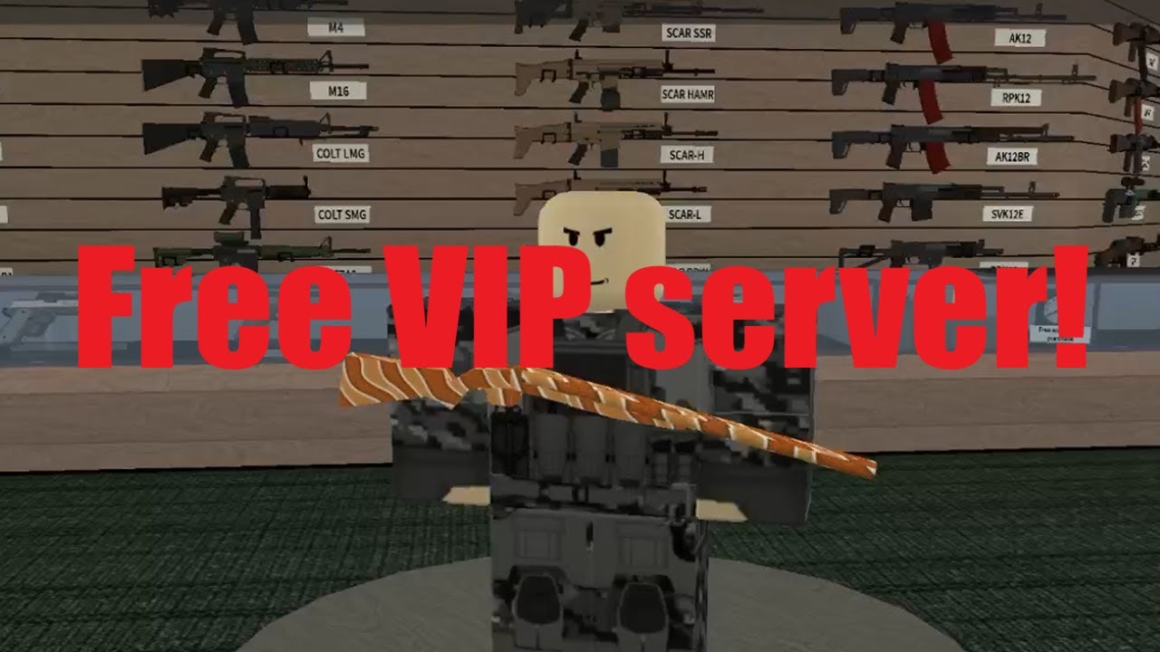 NOT WORKING MARCH 2021!** Free phantom forces VIP server! Roblox