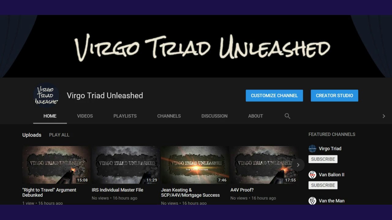 Announcing Virgo Triad Unleased!
