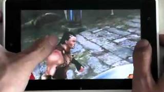 Teclast T760 Android 2.3  Tablet play Hero of Sparta screenshot 2