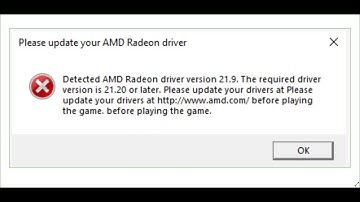Fix Battlefield 6/2042 Error Detected AMD Radeon Driver Version 21.9.Required Driver Version 21.20