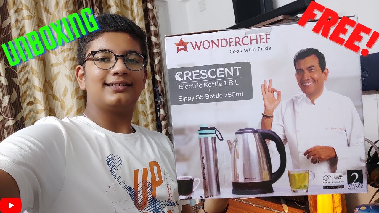 unboxing! Found the cutest retro electric kettle 😍 # #as,  Unboxing