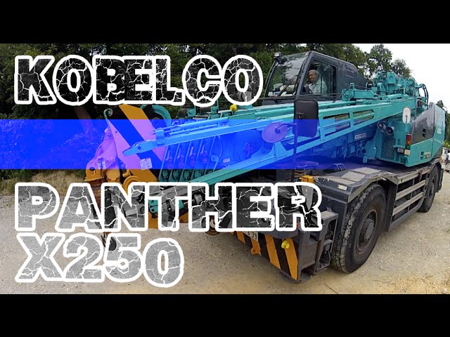 〇 KOBELCO PANTHER-X 250【小回りが凄い】クレーンネットワークサービス