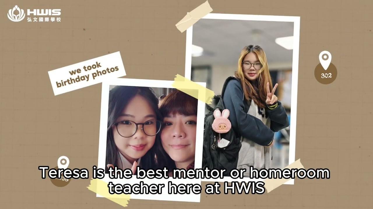 Iris's mother sharing her family's experience at Hong Wen International School