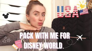 PACK WITH ME FOR DISNEY WORLD JANUARY / FEBRUARY 2023 ✨