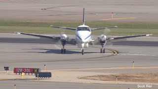 Bemidji Aviation N7207E Bmj70 Smooth Landing On 12R At Msp Kmsp